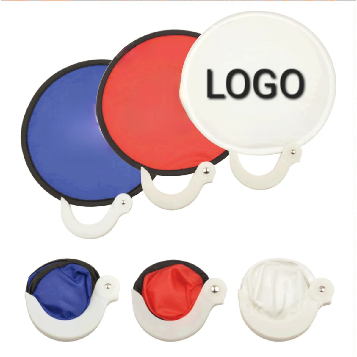 Folding Fan with plastic handle 1