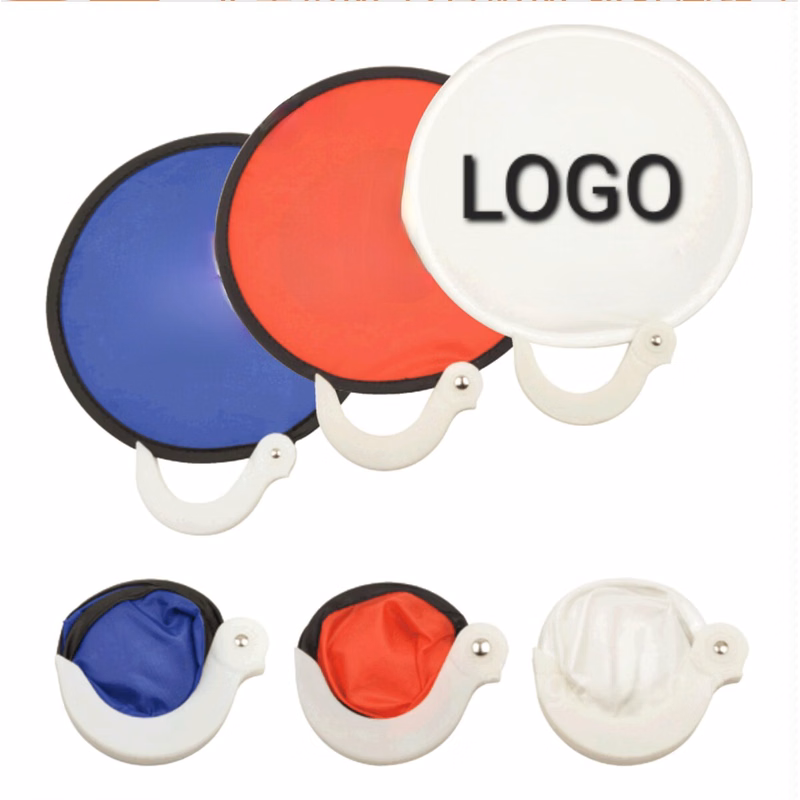 Folding Fan with plastic handle