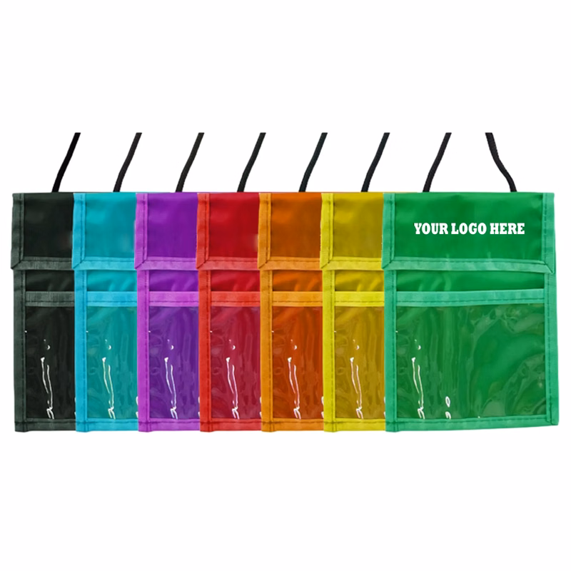 Colorful Exhibition ID Bag MOQ 100PCS