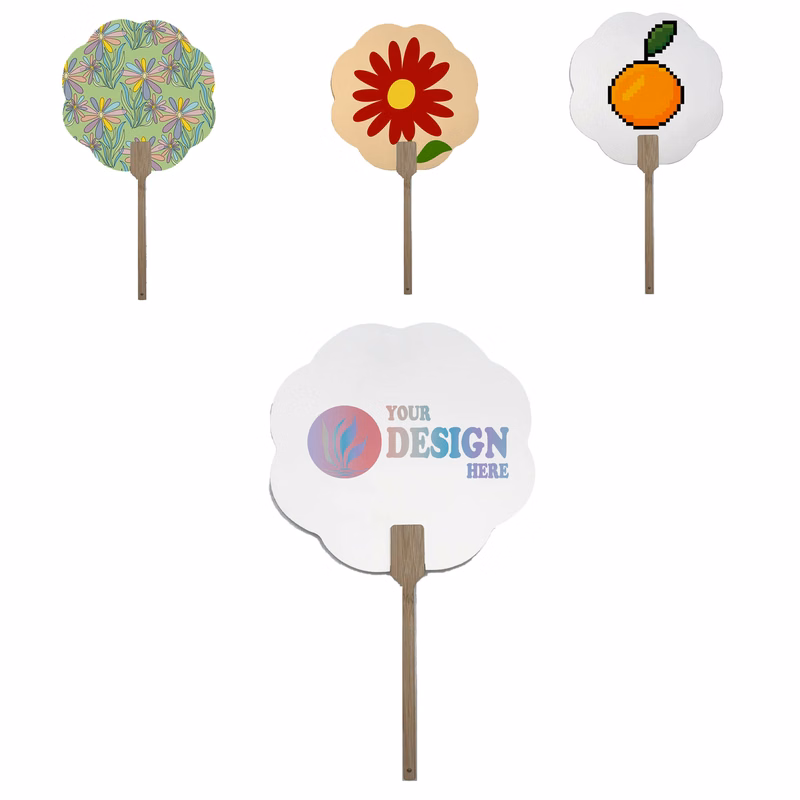 Full Color Custom Paper Fan