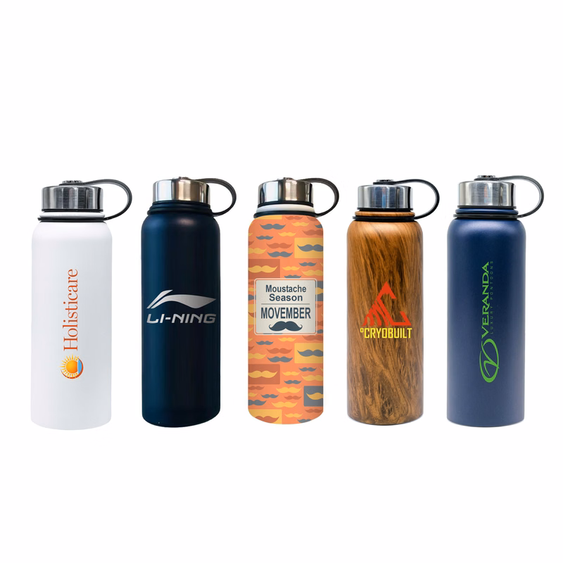 Endura 40 oz Stainless Steel Double Wall Vacuum Bottle 