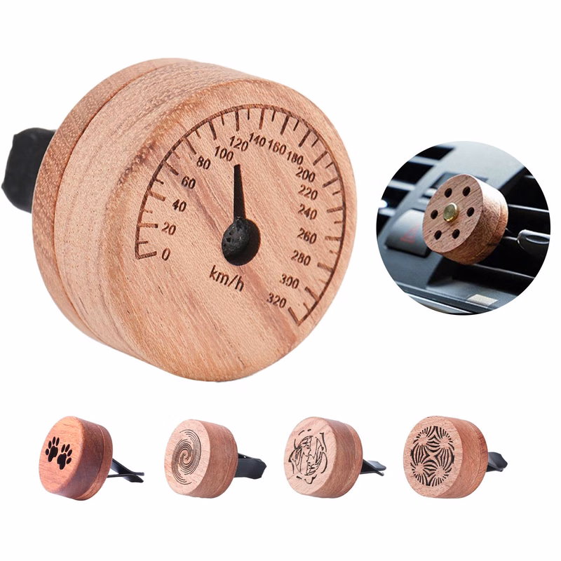 Car Wooden Aroma Diffuser