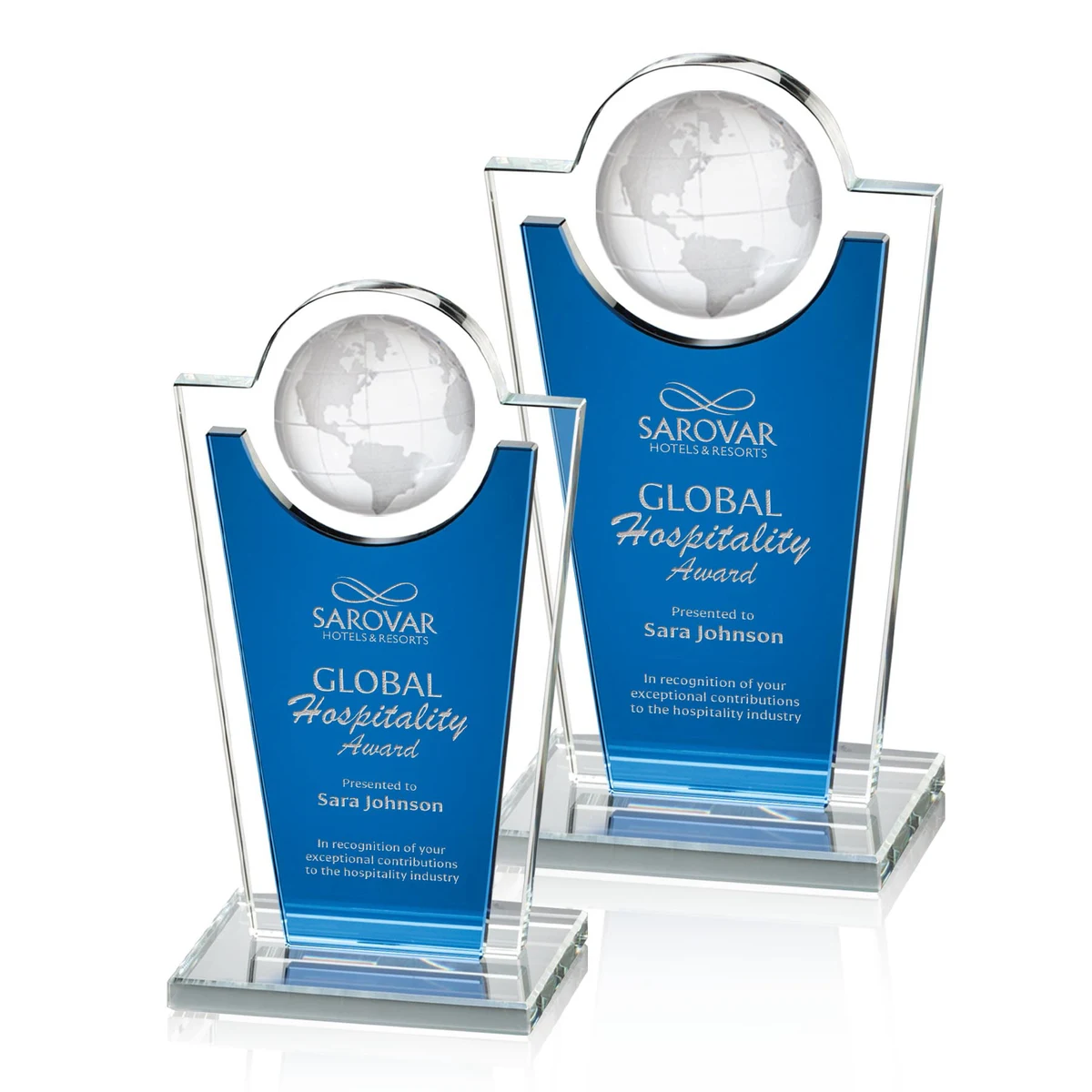 Fabiola Globe Award - Blue 1