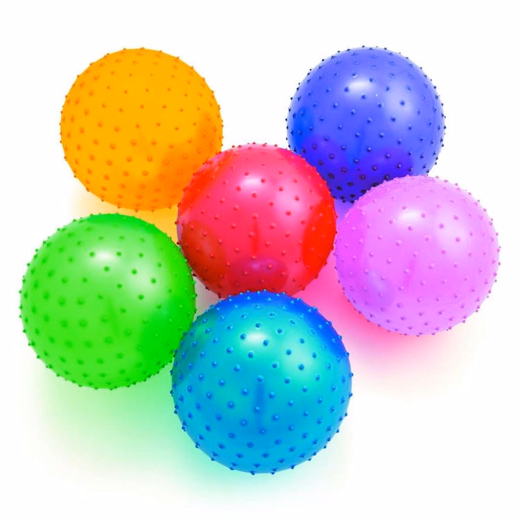 Inflatable Spike Balls 10" - Assorted