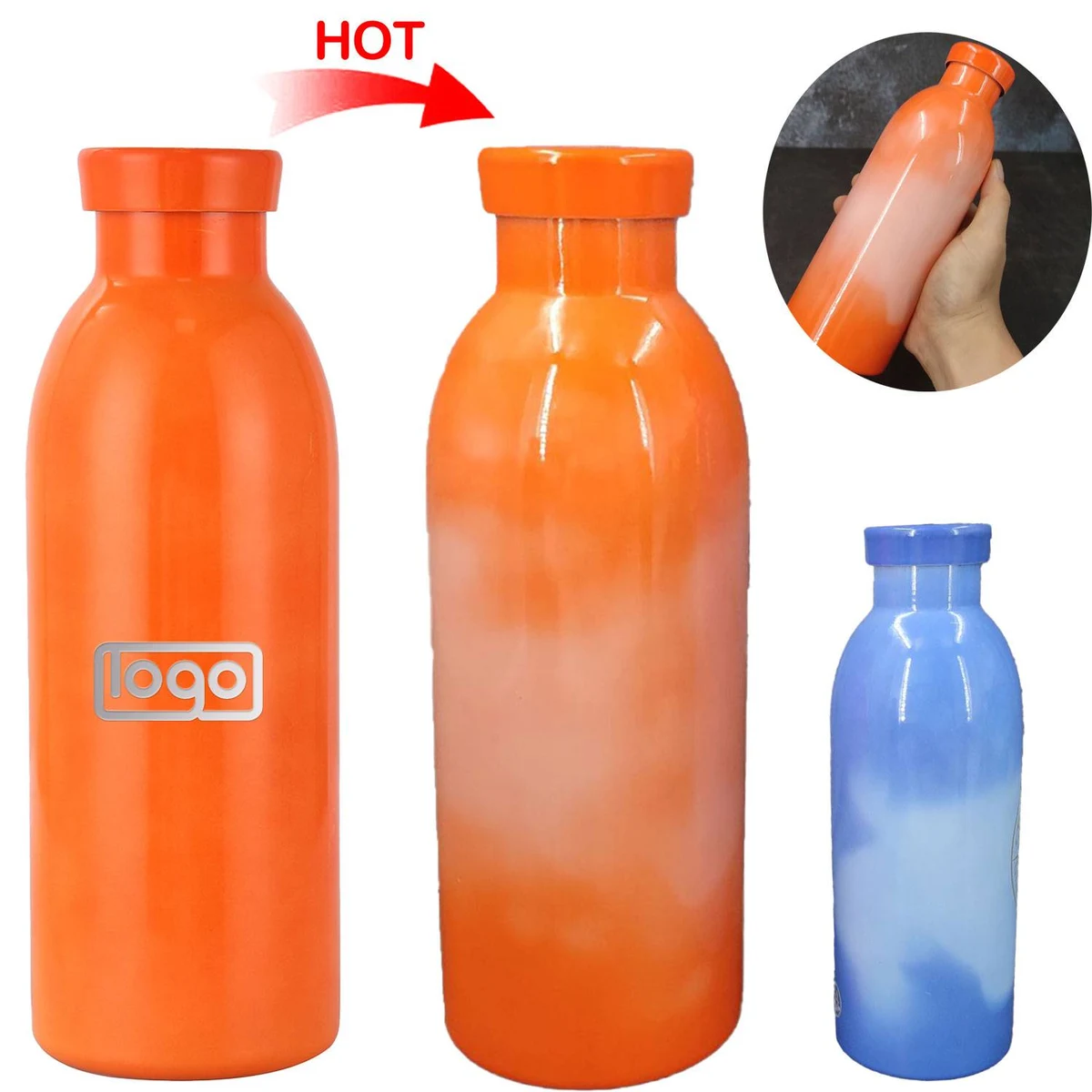17oz Heat Sensitive Color Changing Metal Tumblers 1