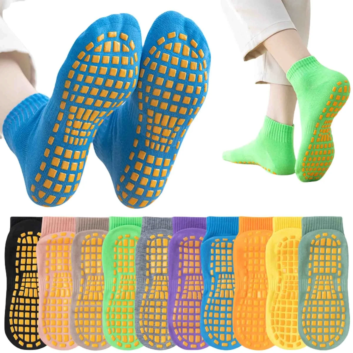 Non-Slip Grip Trampoline Sock 1