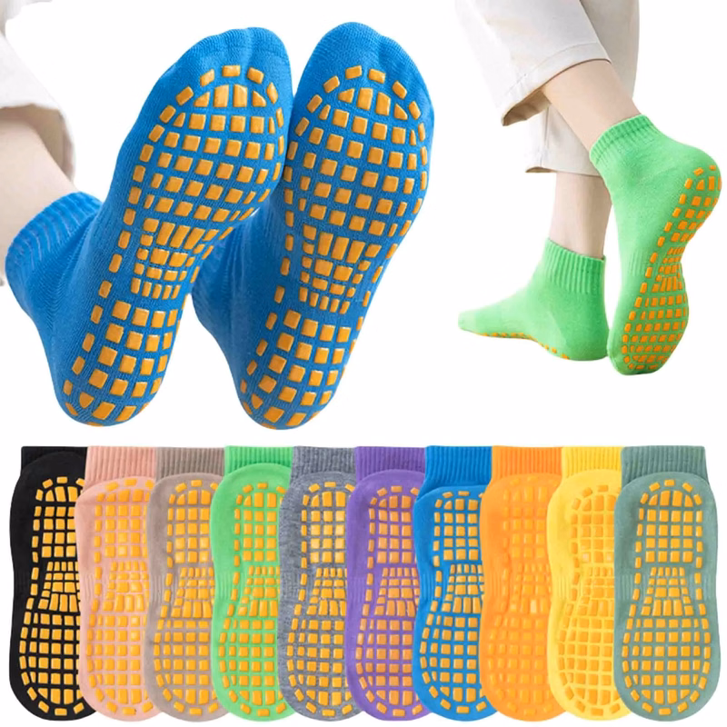 Non-Slip Grip Trampoline Sock