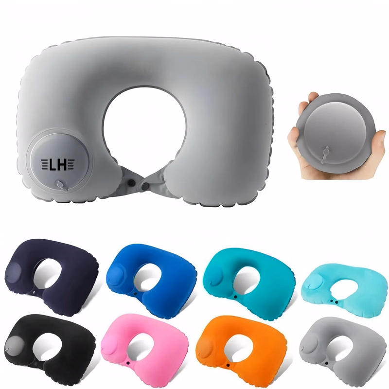 Inflatable Travel U-shaped Pillow