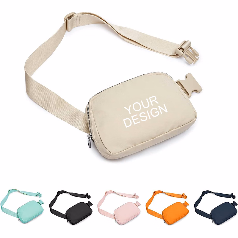 Multifunctional Nylon Waterproof Sports Waist Pack (Full-Color Print)