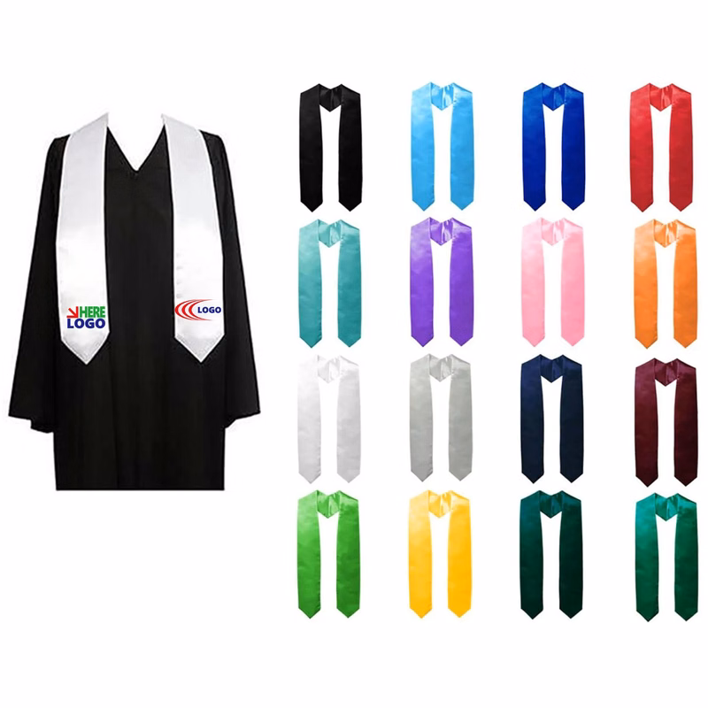 60"Bachelor Graduation School Honor Ritual Shawl Scarf
