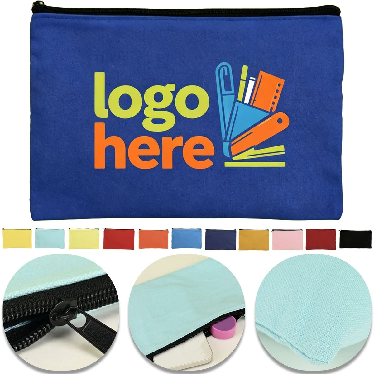 Compact Canvas Carry Pouch 1