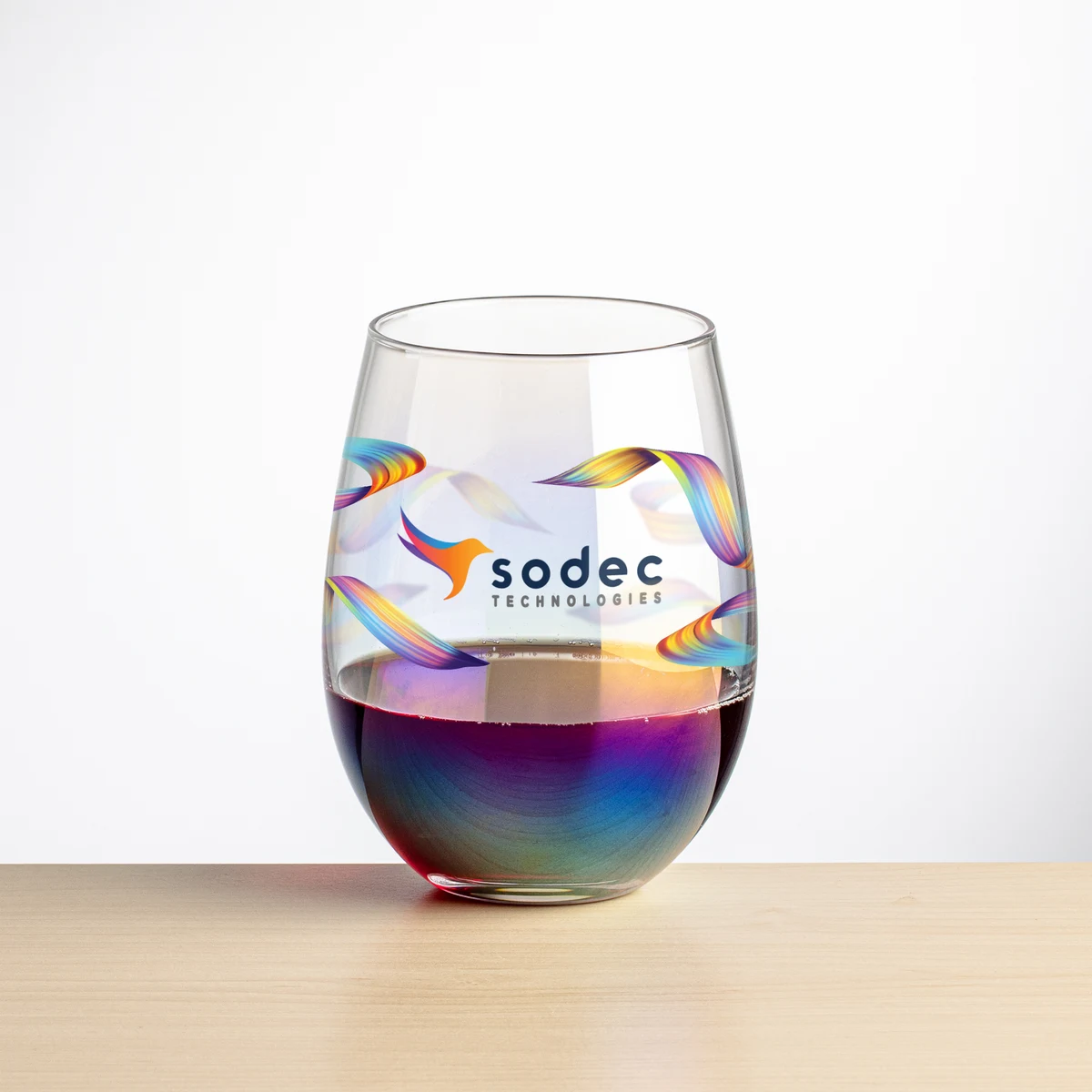 Miami Stemless Wine - VividPrint™ 1