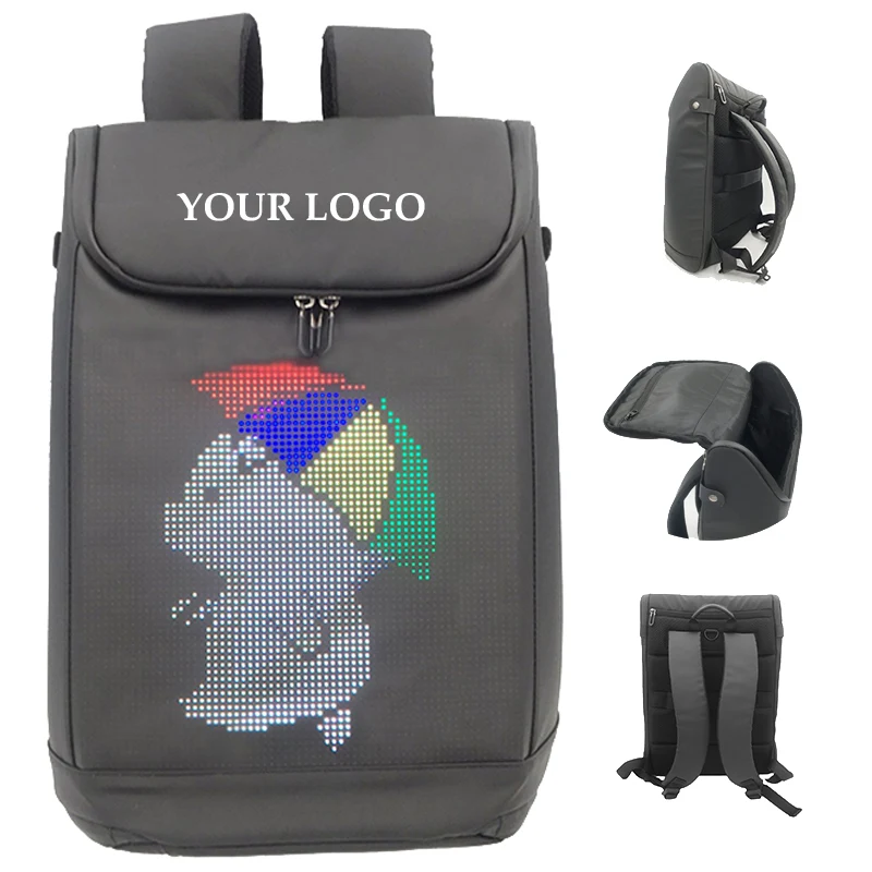 Smart LED Display Backpack 1