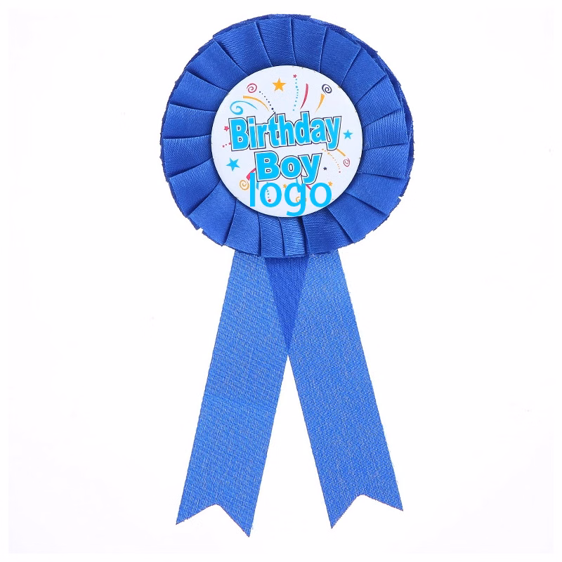 Birthday Boy Logo Medal