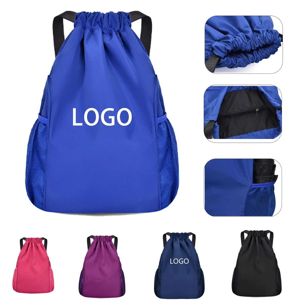 Capacity Outdoor Sports Drawstring Backpack 1