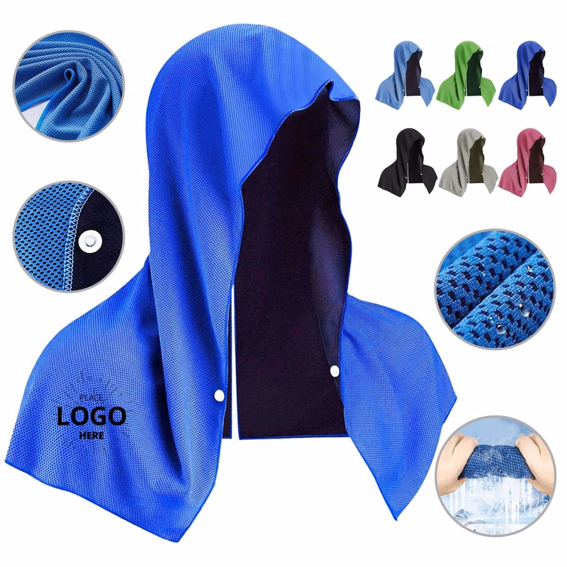Sport Cooling Hoodie Towel for Outdoor Activities