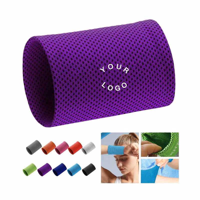Moisture Wicking Polyester Sports Wristband