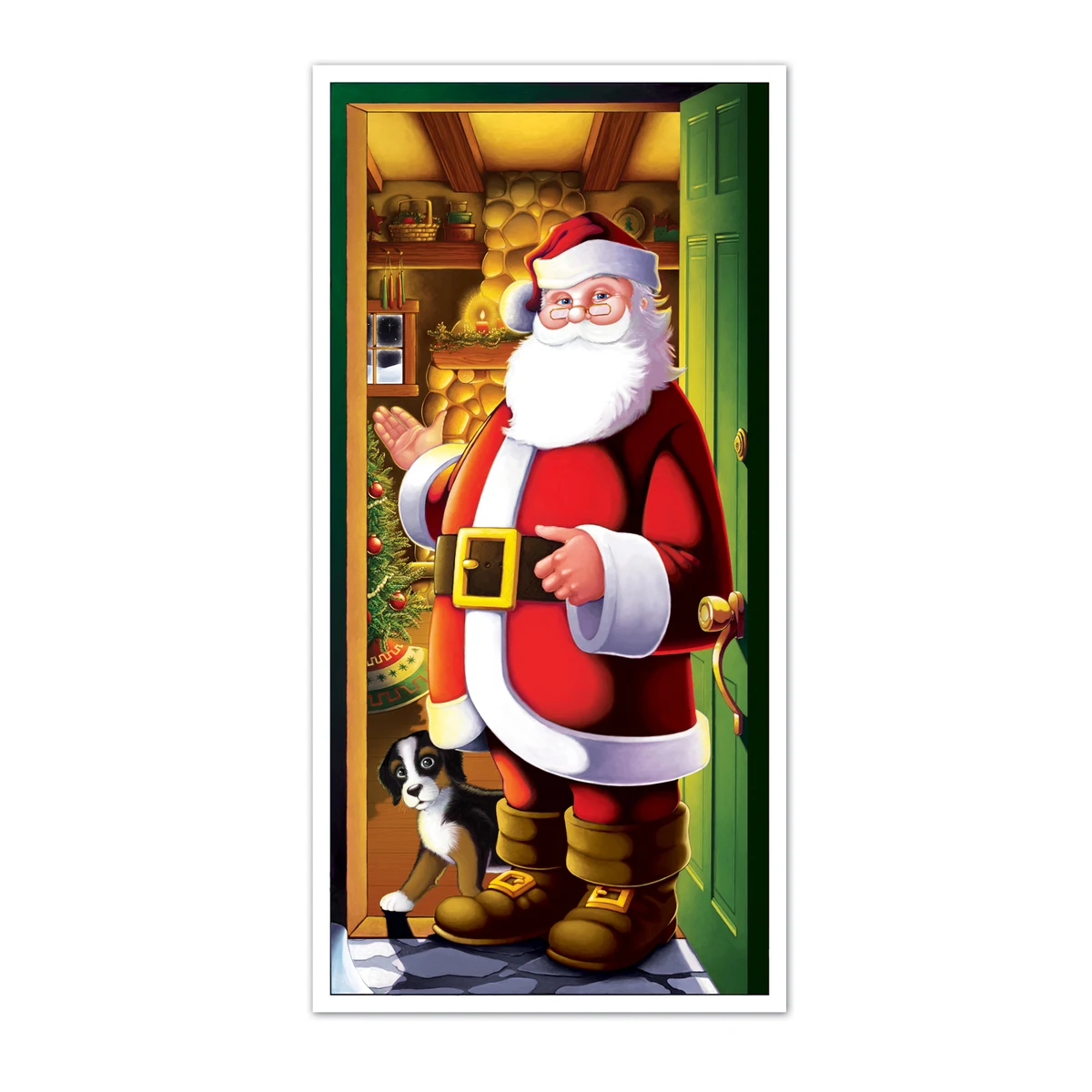 Santa Door Cover 1