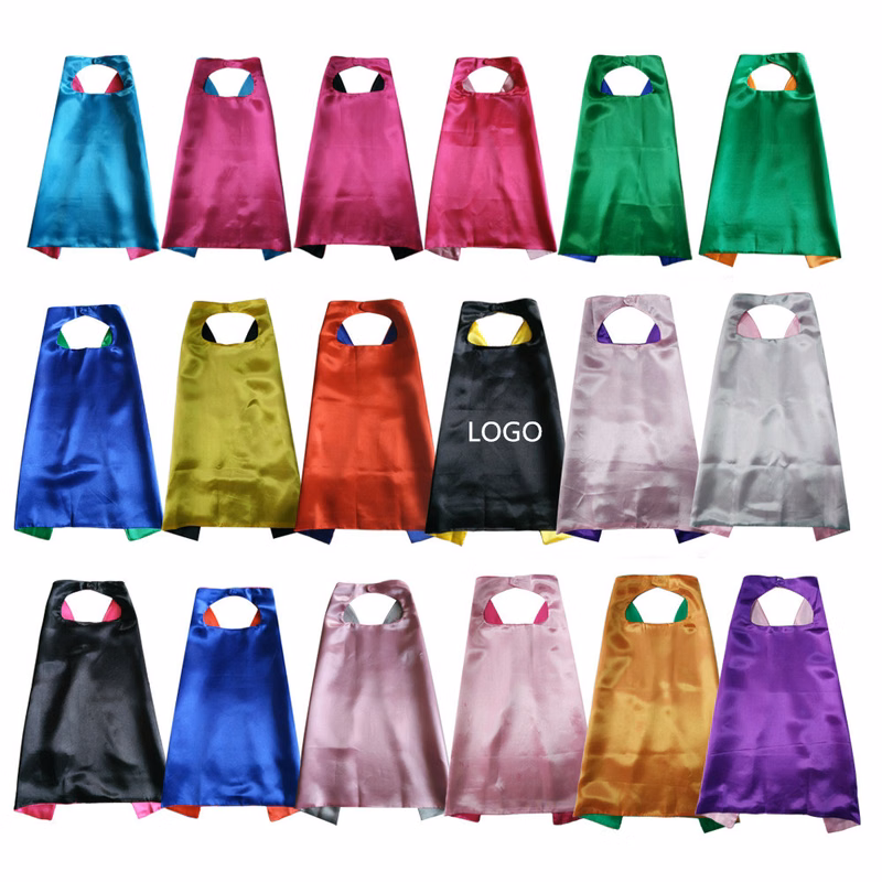 Custom Double Layer Satin Cape