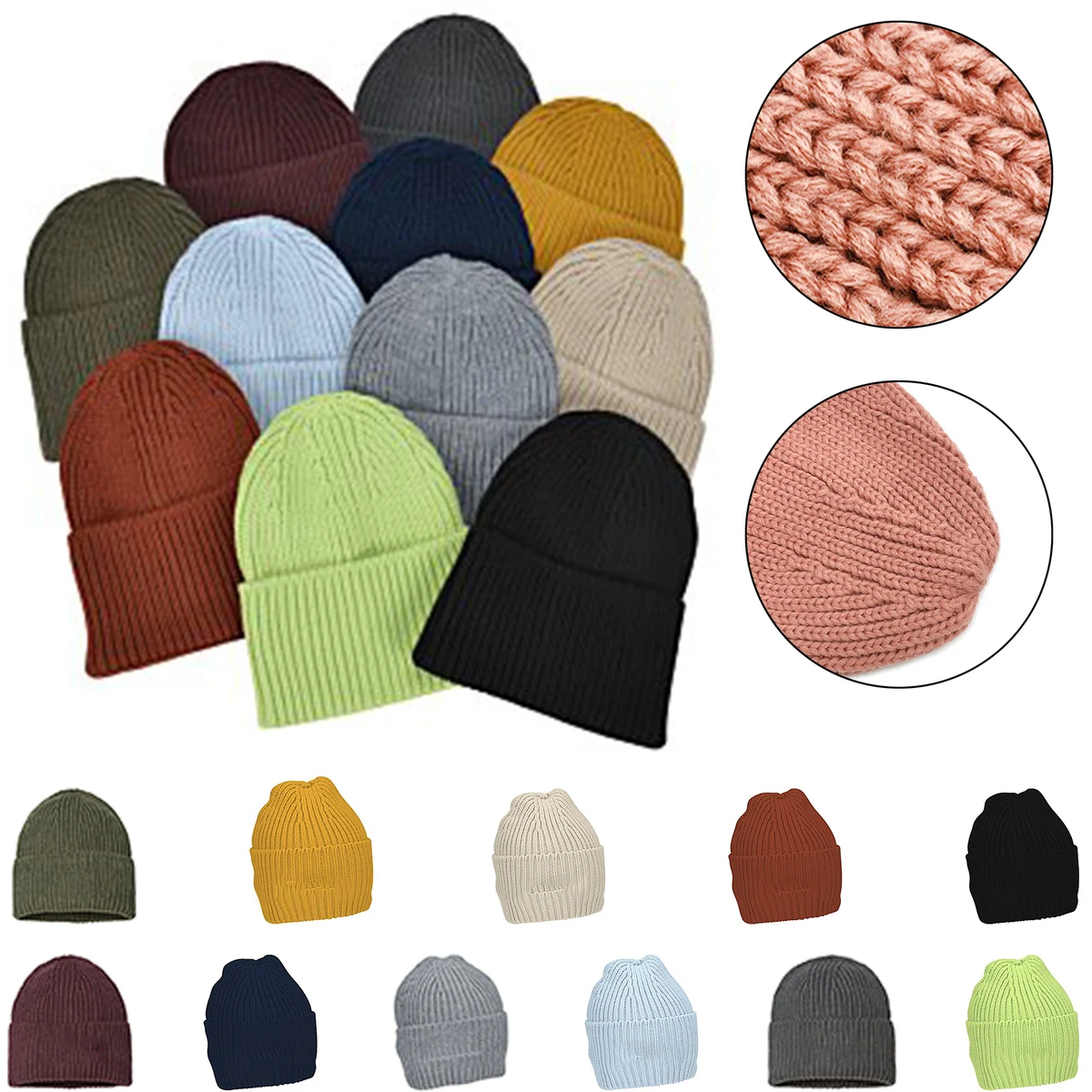 Knit Cuff Beanie 1