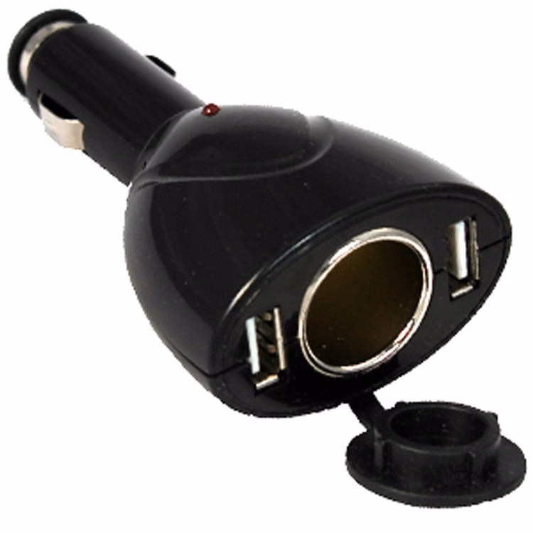 iBank ® Dual USB Car Charger for iPad, iPhone, iPod, USB Devices