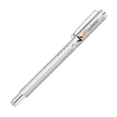 Satin Chrome Brass Roller Ball Pen 1