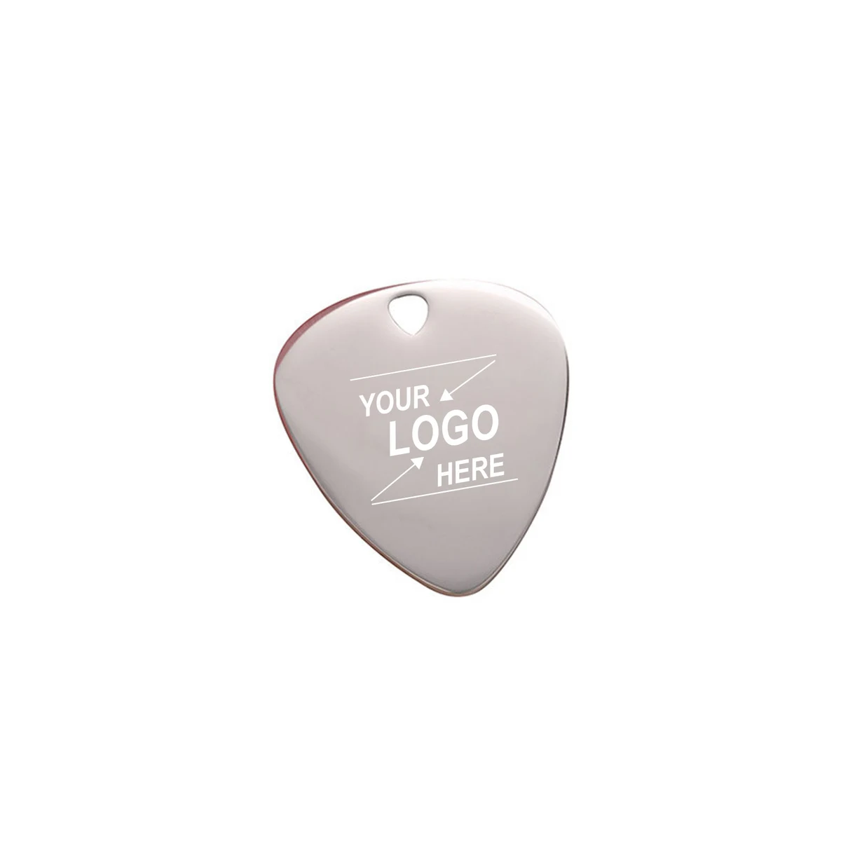 Durable Stainless Steel Guitar Pick 1