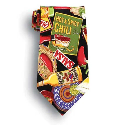 Hot & Spicy Salsa Tie 1