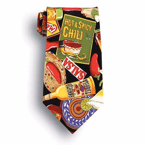 Hot & Spicy Salsa Tie