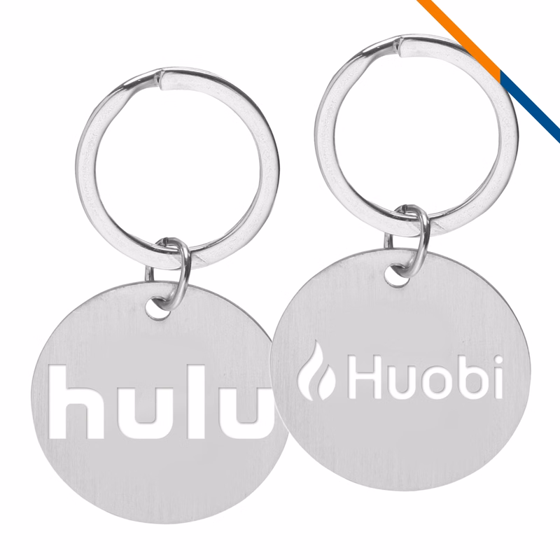 Cas Round Keychain