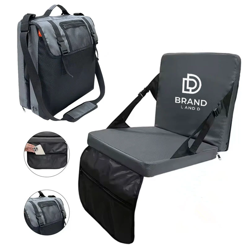 Thickened Moisture-Proof Seat Cushion With Backrest For Outdoor Stadiums 1