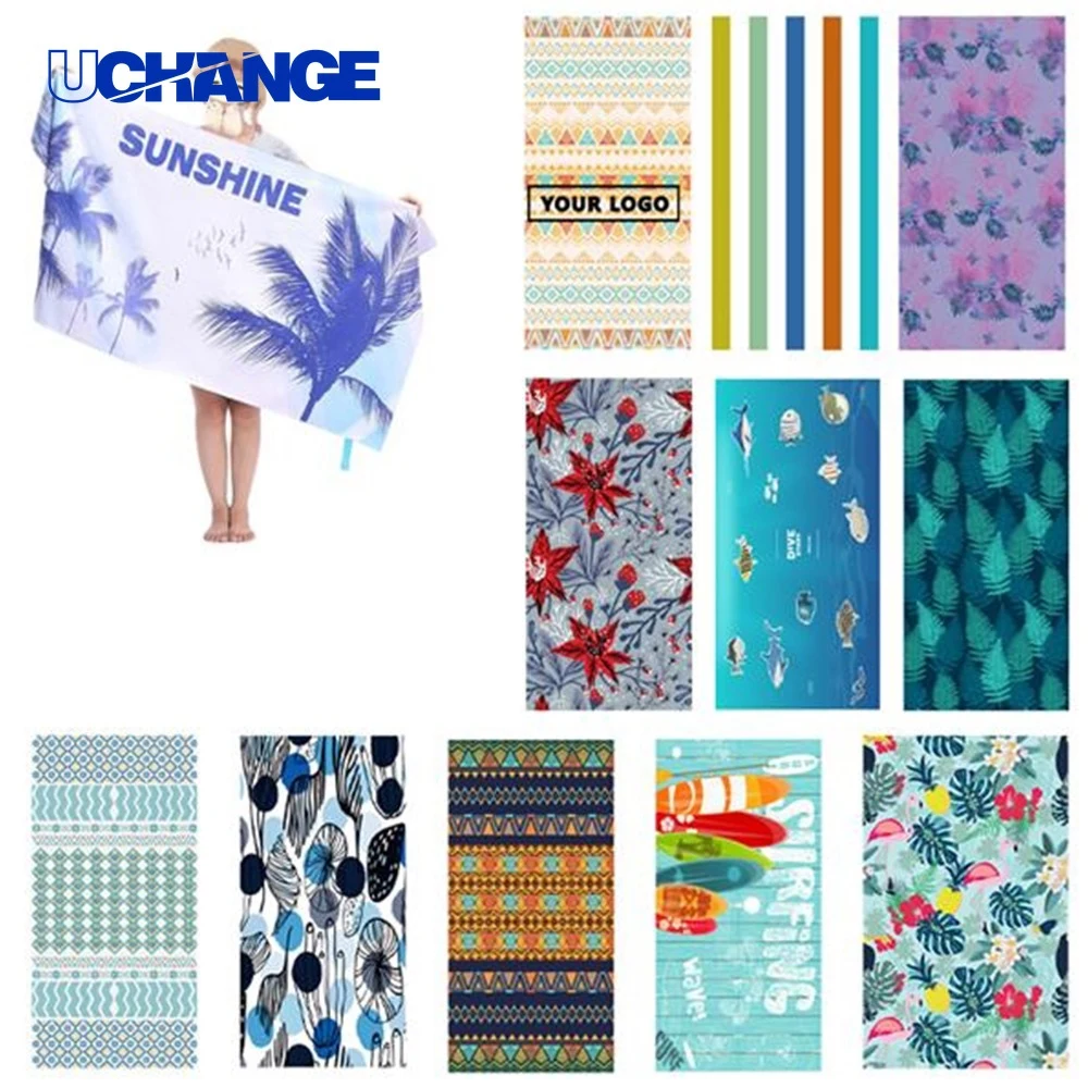 Custom Sublimation Beach Towel for Promotions 1