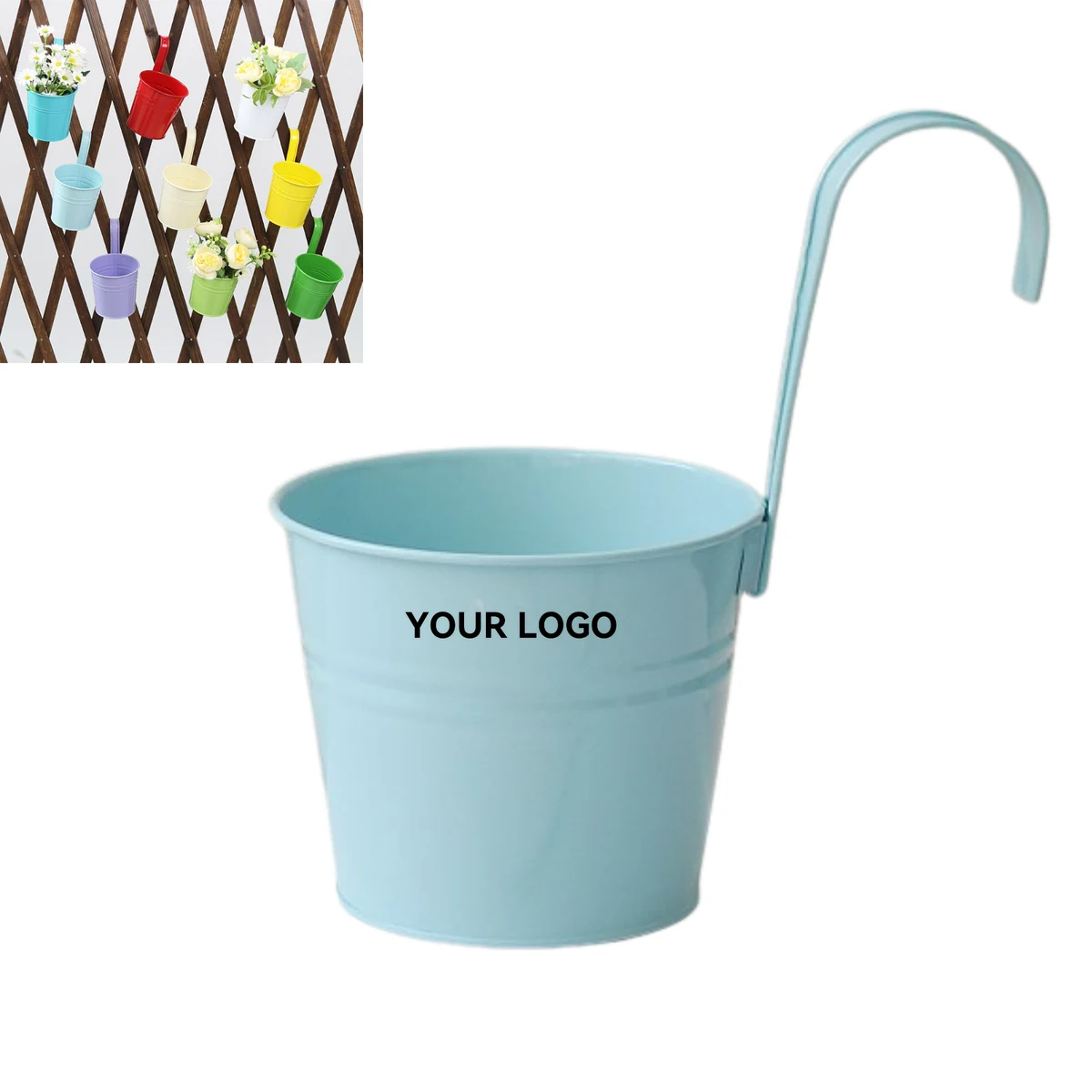 Versatile Hanging Planter with Hooks 1