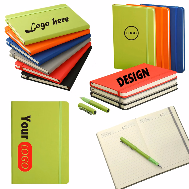 A5 Elastic Band Notebook For Business Diary