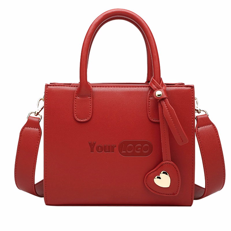 Pu Leather Kelly bride marry messenger bag red women