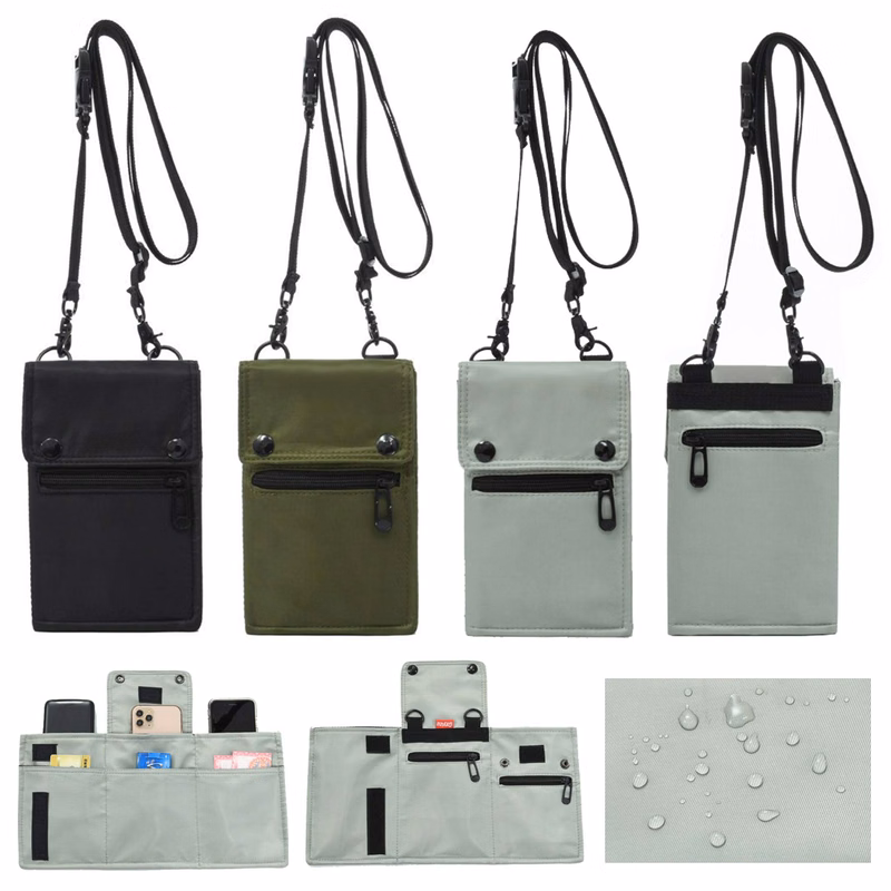 Men's mobile pocket Mini wallet stylish cross-body bag