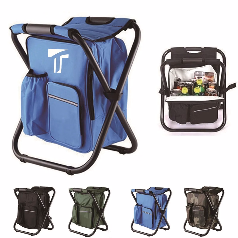 3 in 1 Cooler Folding Camping Chair Backpack
