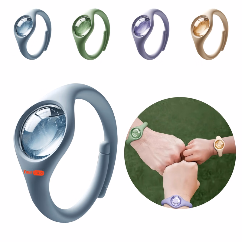 Silicone Breathable Mosquito Repellent Wristband