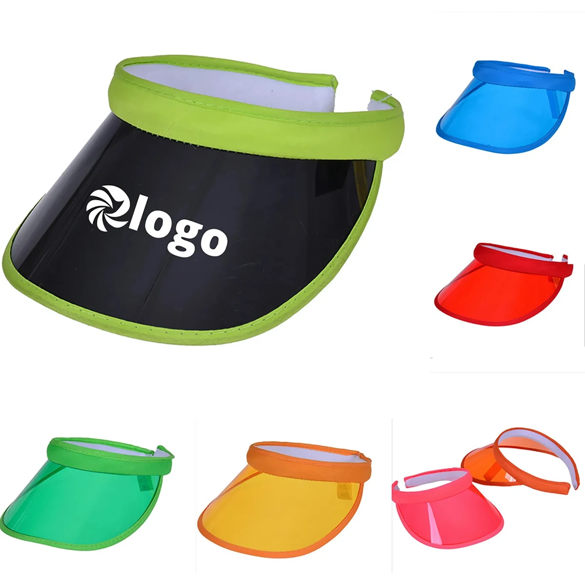 Stylish and Function PVC Transparent Sun Visor 1