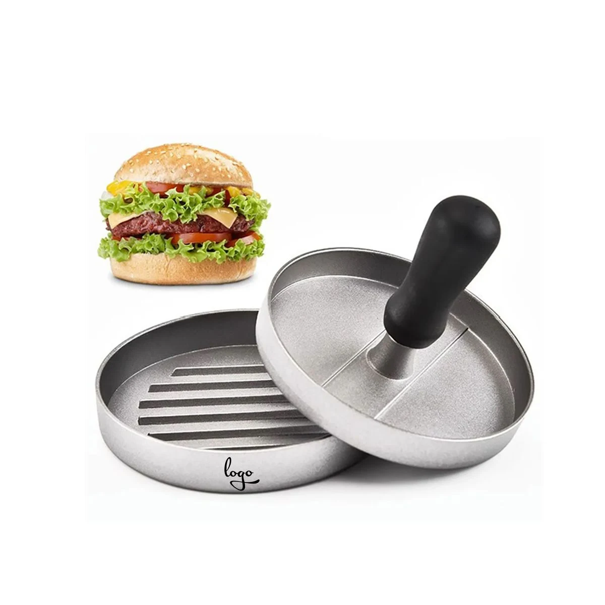 Aluminum Hamburger Press Patty Maker 1