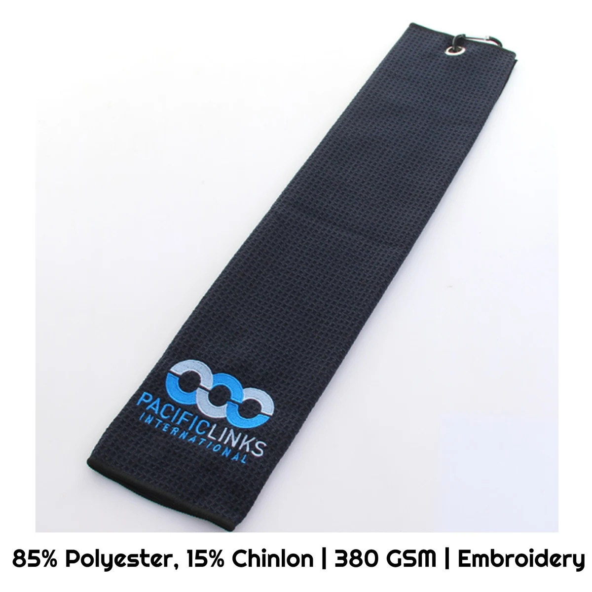 Polyblend Embroidered Golf Towel - 380 Gsm 1