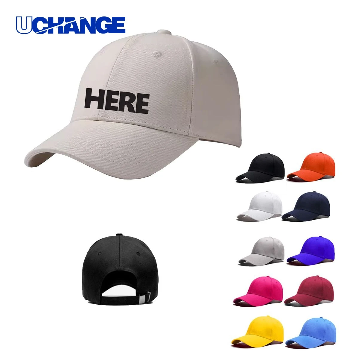 Cotton Embroidered Baseball Cap for Casual Wear 1