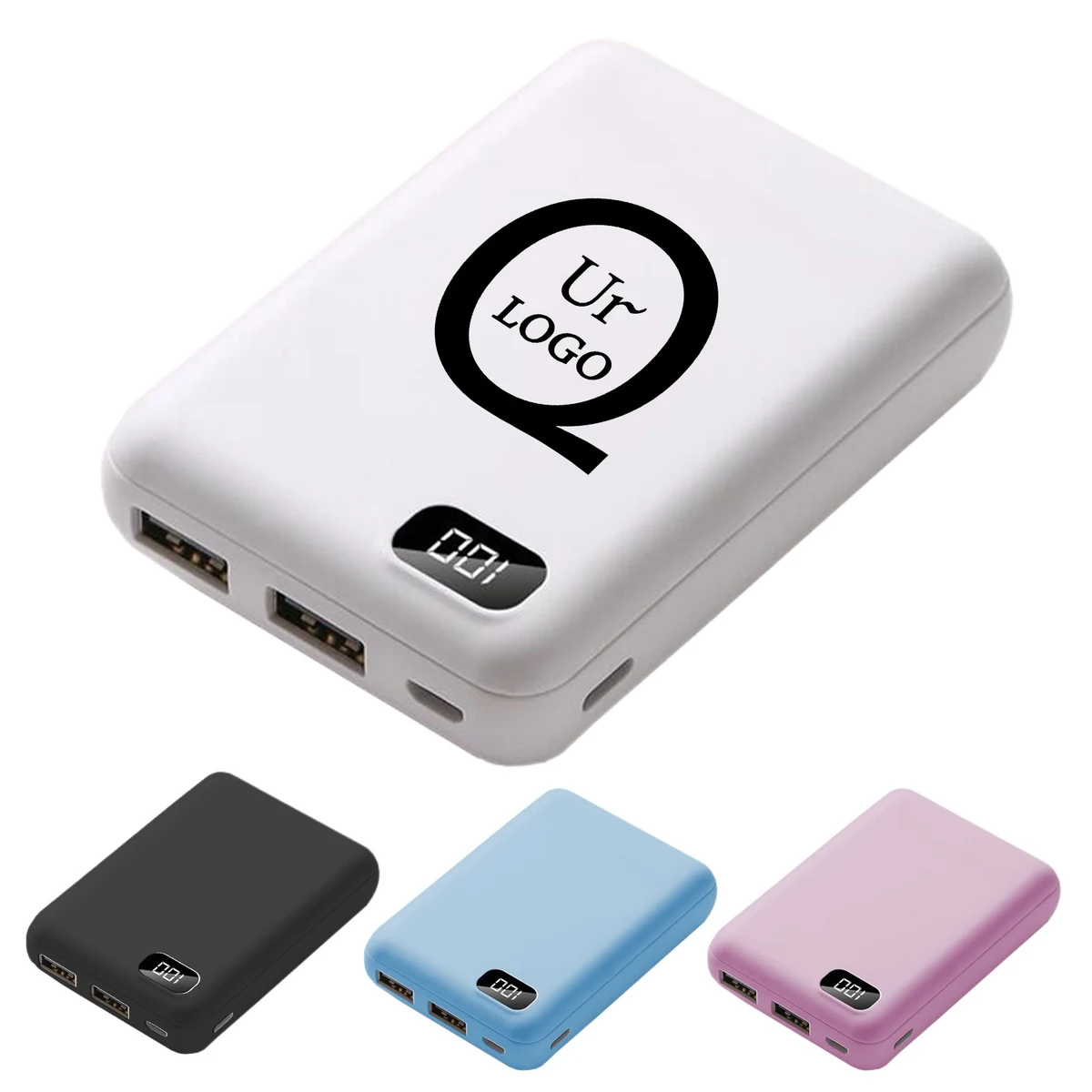 Square 10000Mah Power Bank Charger 1