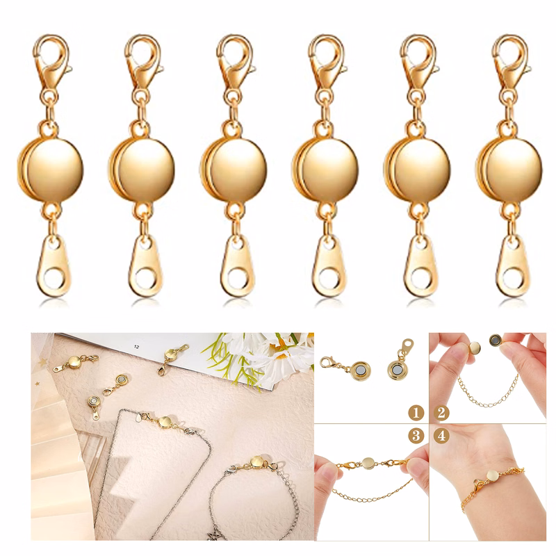 Locking Magnetic Jewelry Clasp