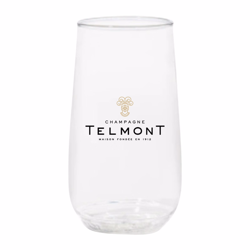 6oz Plastic Stemless Champagne Flute