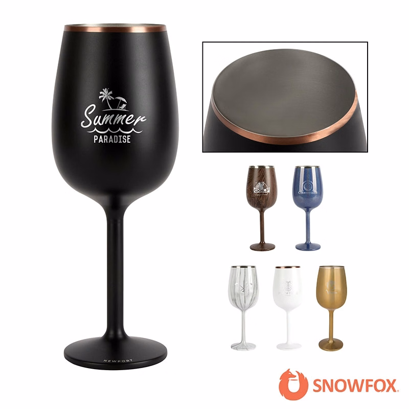 Snowfox® 12 oz. Insulated Stemmed Wine Glass