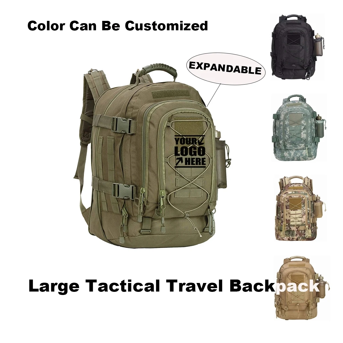 Backpack For Men Large Military Tactical Travel Backpack 1