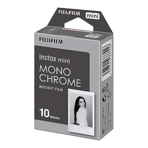 FUJIFILM Instax Mini Monochrome Film - 10 Exposures 1