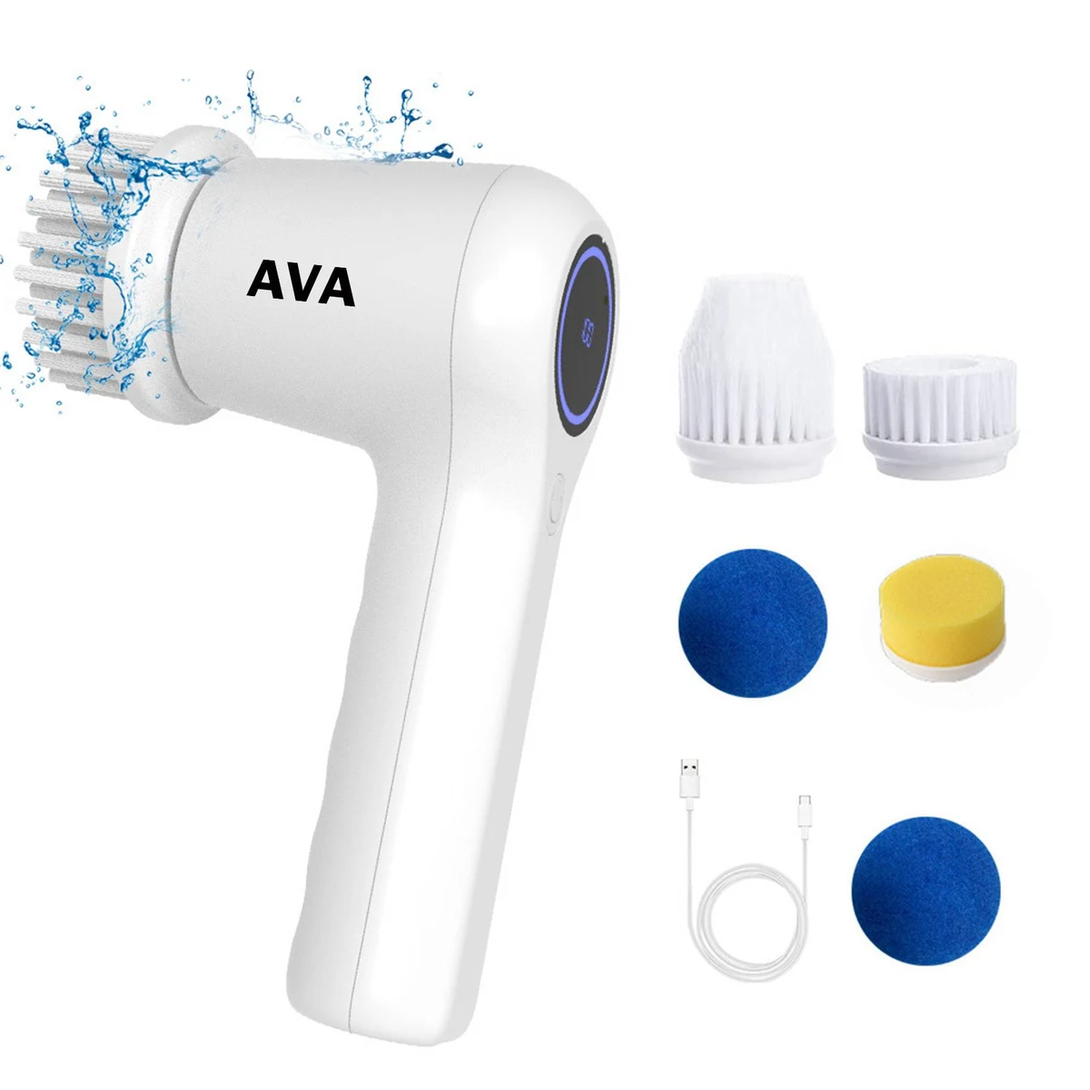 Electric Household Cleaning Brush 1
