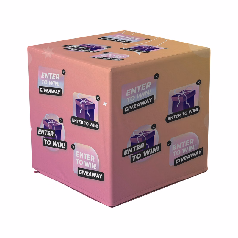 Cube Shape Display - 20" Square